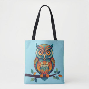 Bolsa Tote Mandala Owl