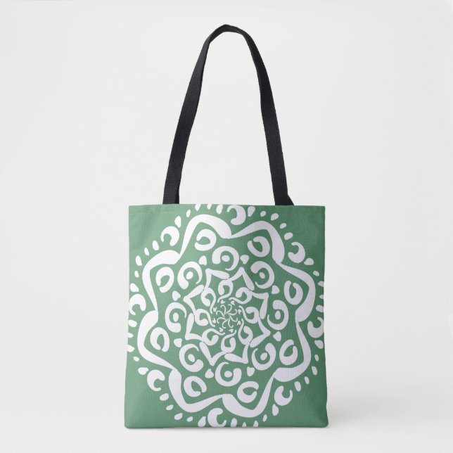 Bolsa Tote Mandala prudente (Frente)