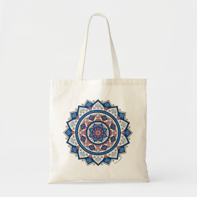Bolsa Tote Mandala Sete Edição (Frente)