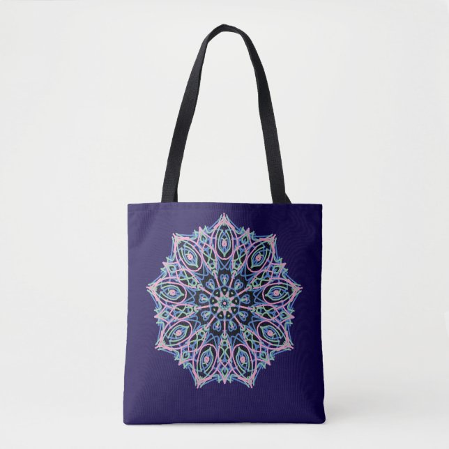 Bolsa Tote Mandala Spiritual. (Frente)