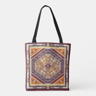 Bolsa Tote Mandala Tribal Novo