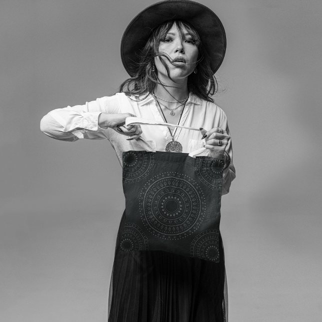 Bolsa Tote Mandalas de Natal (Criador carregado)