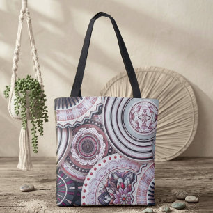 Bolsa Tote Mandalas Vintage