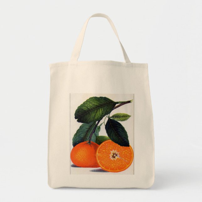 Bolsa Tote Mandarin Orange (Frente)