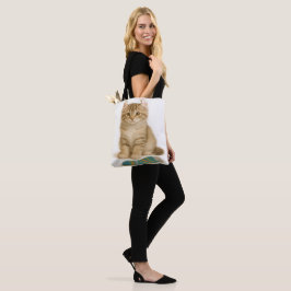 Bolsa Tote Mande-o para mim - American Curl Kitten Edition