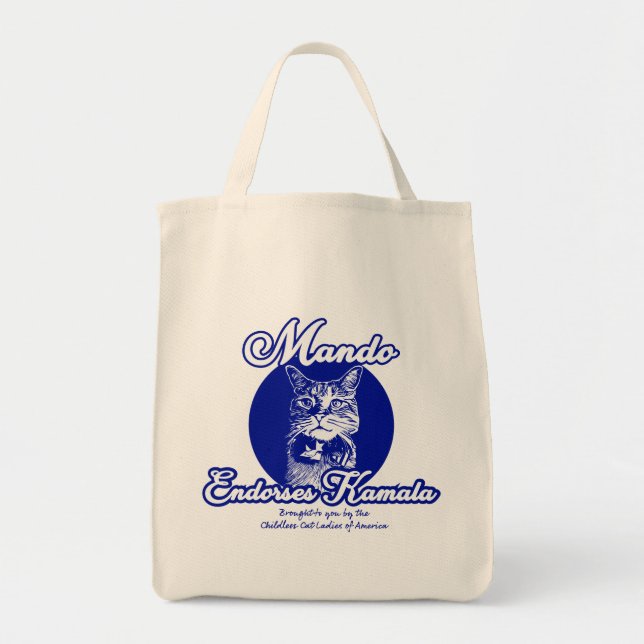 Bolsa Tote Mando Endorses Kamala (Frente)