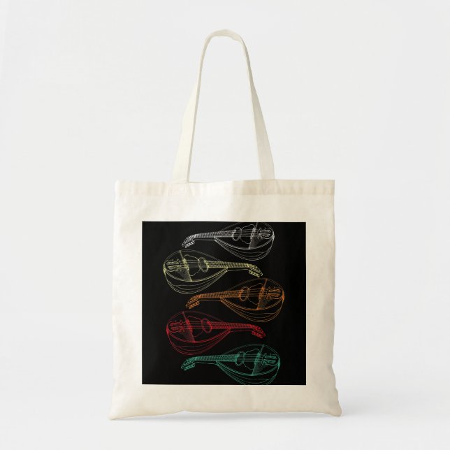 Bolsa Tote Mandolin Lover Player Strings Player Bluegrass Mus (Frente)