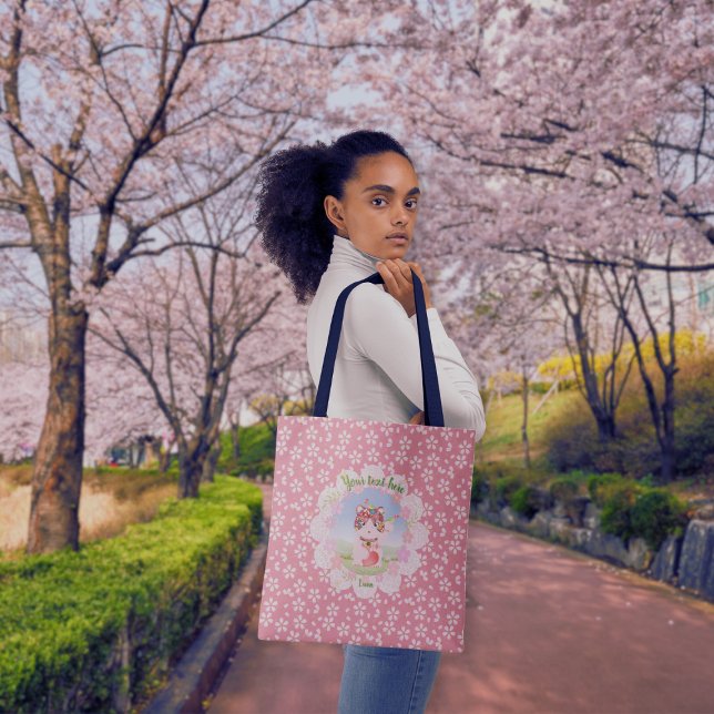 Bolsa Tote Maneki Neko Lucky Luna (Maneki Neko Lucky Luna Tote Bag)