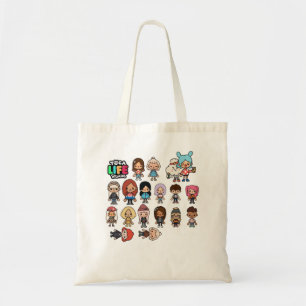 Bolsa Tote Manga Animal Toca Boca Anime Presente Para O Natal