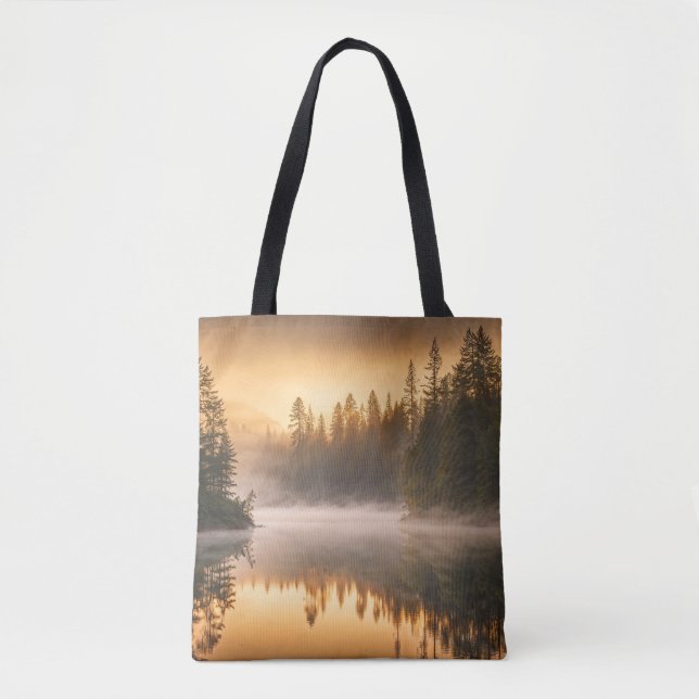 Bolsa Tote Manhã Mist no rio Pines (Frente)