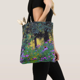 Bolsa Tote Manhã Preguiçosa, nascer do Sol em Meu Jardim Rubi