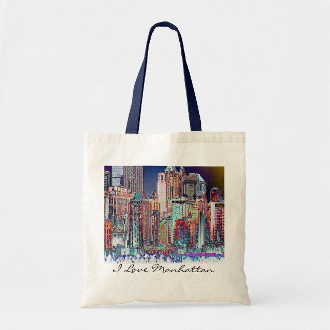 Bolsa Tote Manhattan New York EUA (Frente)