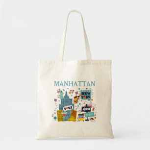 Bolsa Tote Manhattan Nova Iorque Tote Bag