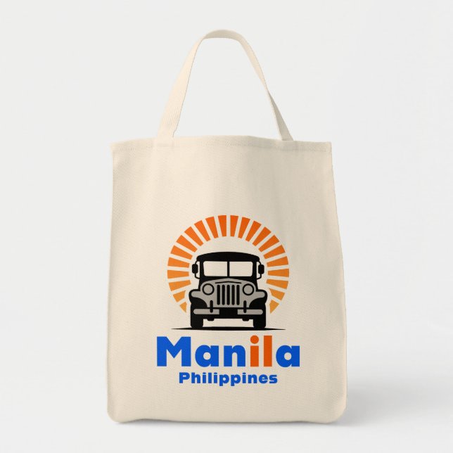 Bolsa Tote Manila Philippines Southeast Asia (Frente)