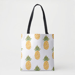 Bolsa Tote Manipulador de aquarelas pintado com frutas exóti