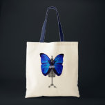 Bolsa Tote Mannequin Blue Butterfly<br><div class="desc">Moda & Figurativa</div>