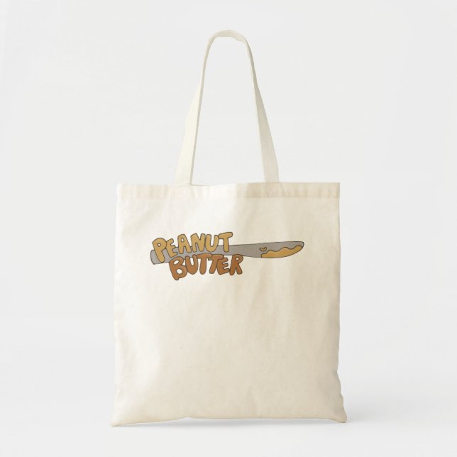 Bolsa Tote Manteiga de amendoim (Frente)