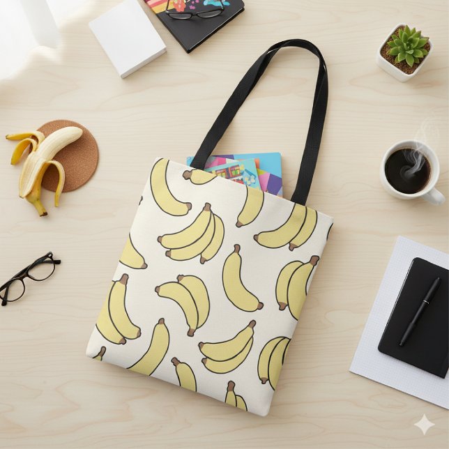 Bolsa Tote Manteiga de Banana Parade Amarelo (Criador carregado)