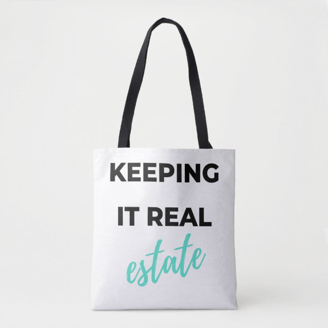 Bolsa Tote Mantendo Imóveis Reais 2 (Frente)