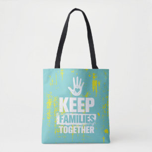 Bolsa Tote Mantenha as famílias juntas
