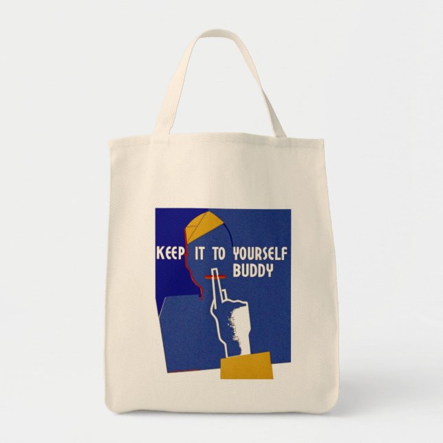 Bolsa Tote Mantenha-O Ao Seu Amigo (Frente)