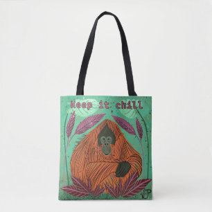 Bolsa Tote Mantenha-o calmo
