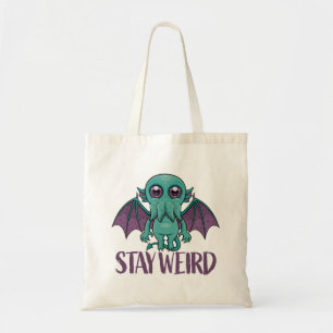 Bolsa Tote Mantenha-se esquisito, lindo monstro de Cthulhu