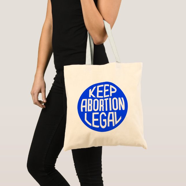 Bolsa Tote Manter Legalidade do Aborto (Frente (produto))