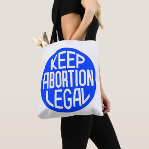 Bolsa Tote Manter Legalidade do Aborto