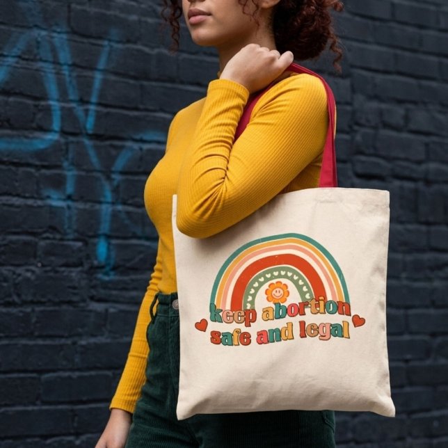 Bolsa Tote Manter O Aborto Seguro E Legal (Criador carregado)