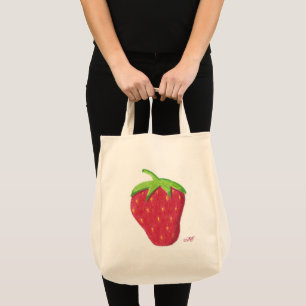 Bolsa Tote Mantimento da morango