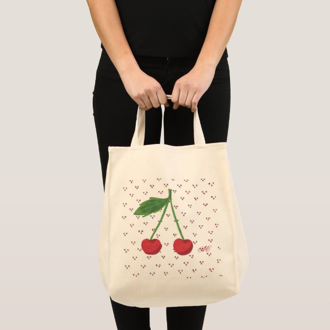 Bolsa Tote Mantimento das cerejas 2 (Frente (produto))