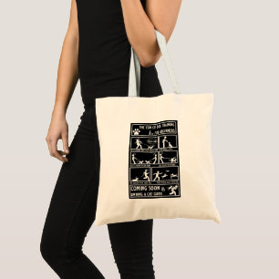 Bolsa Tote Manual de instruções de treinamento de cães engraç