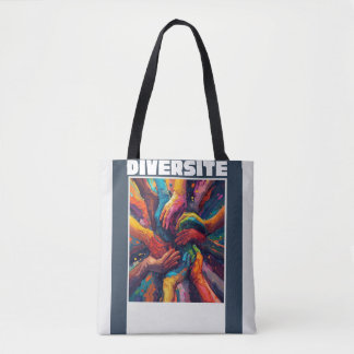 Bolsa Tote Many Hands, One Future – Diversité