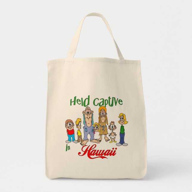 Bolsa Tote Mão cativa no Havaí (Frente)