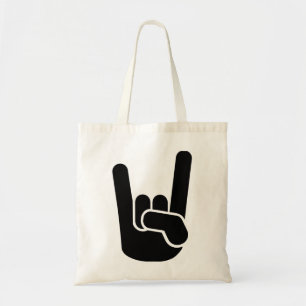 Bolsa Tote Mão do metal da rocha