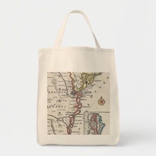 Bolsa Tote Mapa: America do Norte, C1700