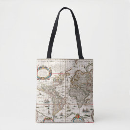 Bolsa Tote mapa antigo