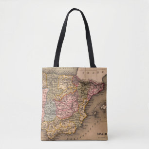 Bolsa Tote Mapa antigo antigo inspirado (5)