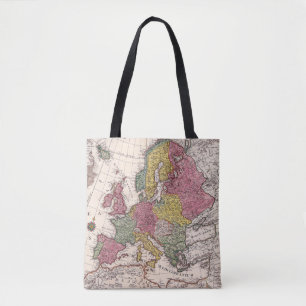 Bolsa Tote Mapa antigo antigo inspirado (9)