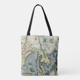 Bolsa Tote Mapa antigo do Sudeste Asiático por Mercator / Hon