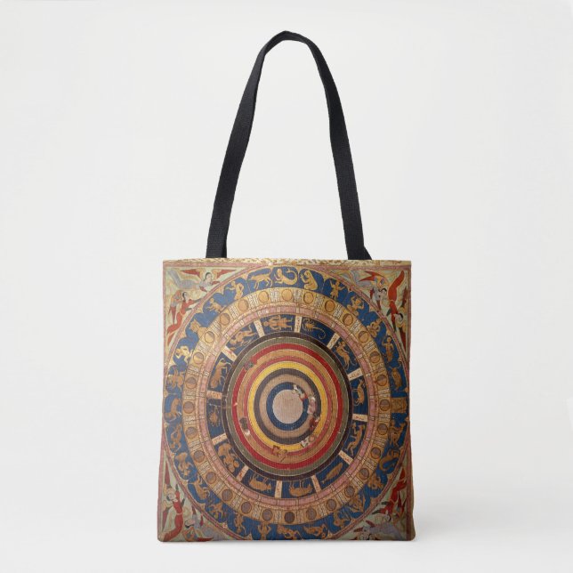 Bolsa Tote Mapa celestial, de "do ut Teverih Zubdet" perto (Frente)