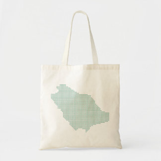 Bolsa Tote Mapa da Arábia Saudita