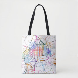 Bolsa Tote Mapa da Cidade da China