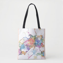 Bolsa Tote Mapa da Cidade de Barquisimeto Venezuela