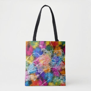Bolsa Tote Mapa da Cidade de Barquisimeto Venezuela