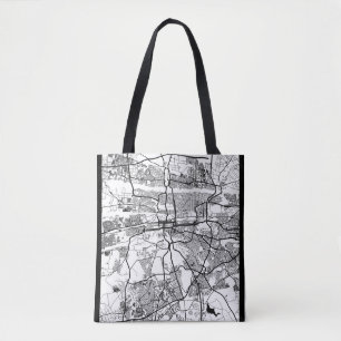 Bolsa Tote Mapa da Cidade de Pretória África do Sul