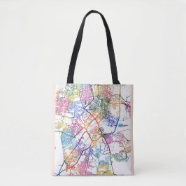 Bolsa Tote Mapa da Cidade Tiruchirappalli Tamil Nadu