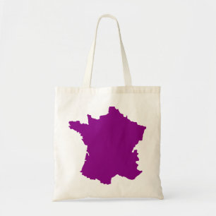 Bolsa Tote Mapa da Europa do País França
