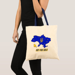 Bolsa Tote Mapa da Ucrânia